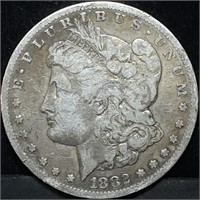 1882-S Morgan Silver Dollar