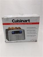 Cuisinart countdown lever-less 4 slice toaster