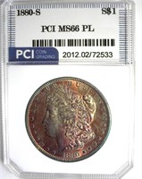 1880-S Morgan MS66 PL LISTS $625
