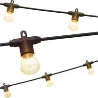 Enbrighten 24 Bulbs 48 Ft. Outdoor/Indoor Bistro