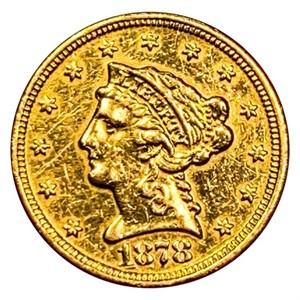 1878 $2.50 Gold Quarter Eagle