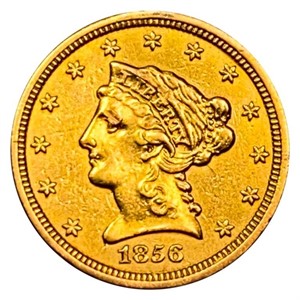1856 $2.50 Gold Quarter Eagle