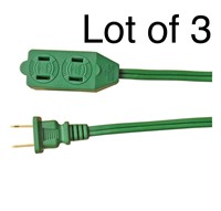 Lot of 3 HDX 16/2 in. X 6 Ft. Green 6 Ft. X 12 Ft.