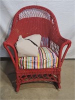 Wicker Rocking Chair #2