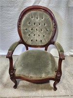 Vintage Parlor Armchair