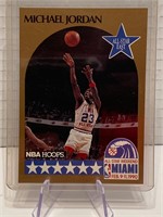 Michael Jordan 1990 NBA Hoops Card