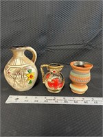 Vintage Small Pottery Decorations