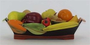 Ceramic Fruit Bowl of Fruits