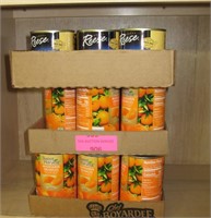 Lot of Canned Mandarian Oranges *out of date