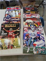 Beckett, Pro Football, & NFL Magazines