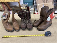 Wolverine and red wing men’s Work boots size 9