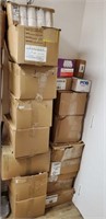 MASSIVE LOT OF THERMAL PAPER ROLLS - VARIOUS SIZES