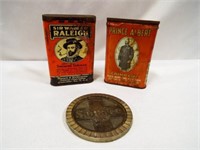 Prince Albert & Sir Walter Raleigh Smoking Tobacco