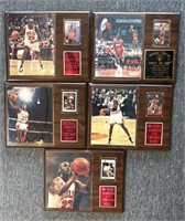 (5) Michael Jordan Basketball Card and Photo