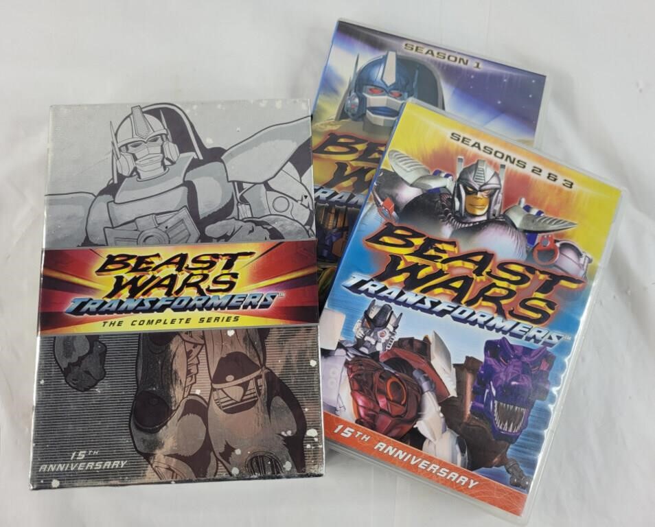 Beast Wars transformers complete DVD set