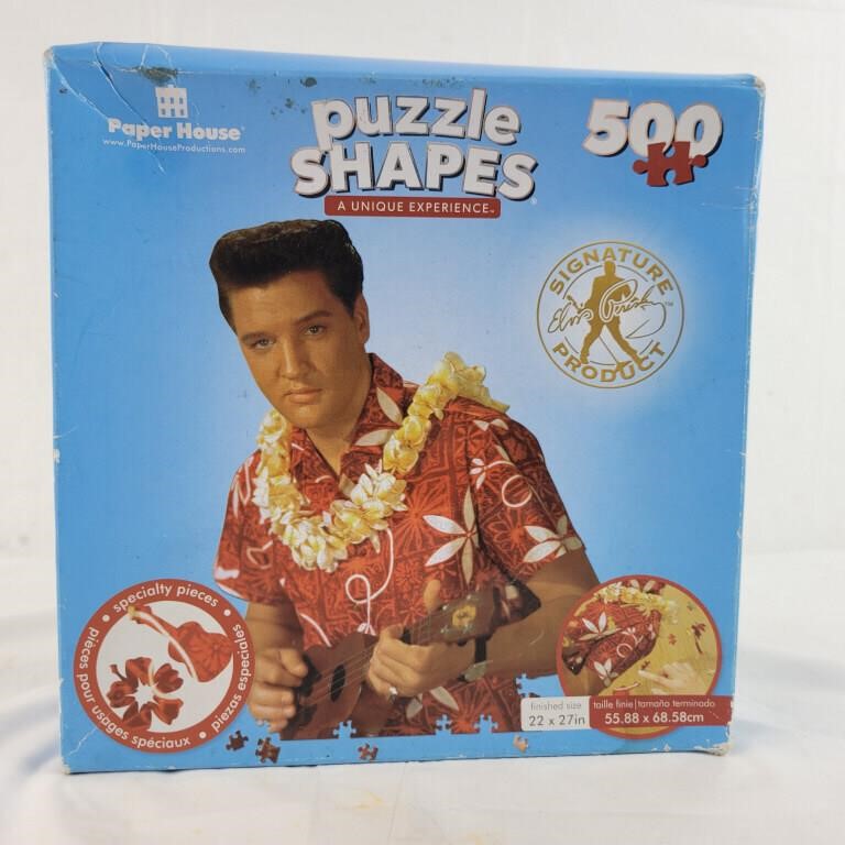 Sealed 500 piece Elvis puzzle