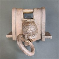 Antique Hand Forged Lock Possibly 15-16th c