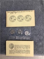 1979 Susan B. Anthony Dollar Souvenir Set