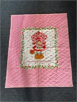 Vintage Strawberry Shortcake Blanket