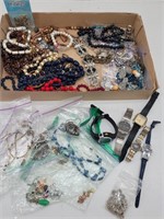 Assortment of Jewelry Parts, Pieces &