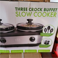 3 Compartment Slow Cooker