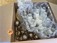 Assorted Electric Lamp Parts