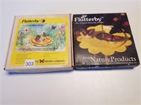 2 Flutterby Original Butterfly Feeders