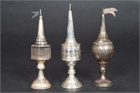 Judaica Sterling Besamin Spice Tower Group