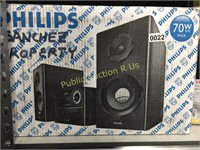 PHILIPS $179 RETAIL MICRO MUSIC SYSTEM