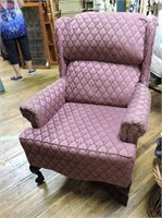 Vintage Arm Chair With Claw Feet