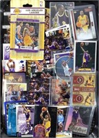 Tray Lot Of Kobe Bryant 1997-2008 Trading Cards