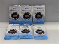 (6) 2023 Upper Deck National Hockey Card Day Packs