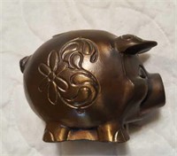Indiana National Brass Pig Bank
