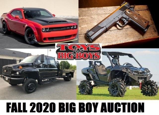Annual Fall Big Boy Toy & Equipment - 10/1/20 - 6pm