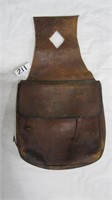 Indian War Era Wells Fargo Leather Saddle Bag