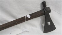 Sioux Indian Pipe Tomahawk Weeping Heart Cutout