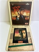 2 Video Disks Clint Eastwood, Charles Bronson