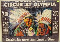 BERTRAM W. MILLS CIRCUS AT OLYMPIA (ENGLAND) POSTE