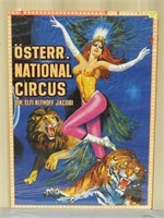 OSTERR. NATIONAL CIRCUS POSTER