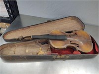 Vintage Violin- needs repair