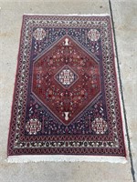 Hand woven Iranian rug