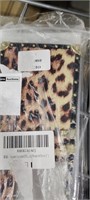 Square leopard phone cover, iphone 14 pro