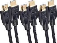 (N) Amazon Basics High-Speed HDMI Cable (18 Gbps,