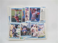 1992 Donruss set of Baseball trading cards