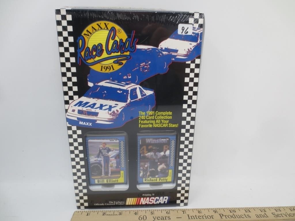 1991 NASCAR complete 240 card collection