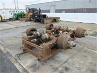 TRAILER AXLES ON CARRIAGE