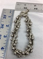 OF) STERLING SILVER SILPADA BRACELET, 76 GRAMS,