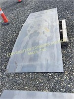 4'X10' 7 GAUGE 170 STEEL SHEET