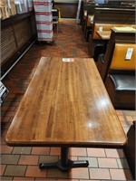 47¾" x 27¾" rectangular booth table