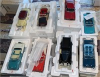 Lot of 8 Vintage Die Cast Model Cars